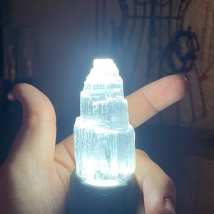 36. Selenite Tower 71 Grams